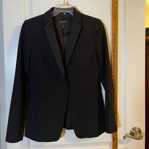 Banana Republic Long and Lean Black Blazer